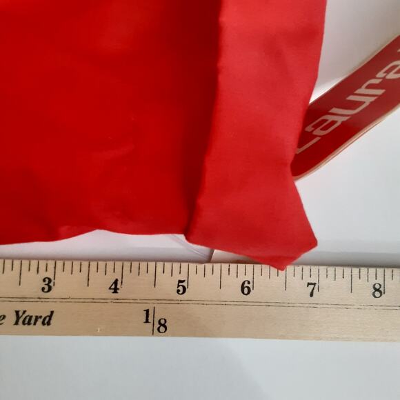 Vintage 1960s Dagger Collar Tunic Top Button Down Roll Cuff Sleeve Cherry Red - Picture 15 of 15